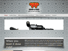 Tablet Screenshot of mapsoundandvideo.com